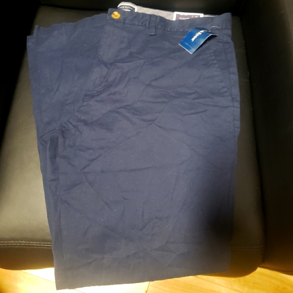 Club Room 36x32 Blue Classic Fit Chino Stretch NWT